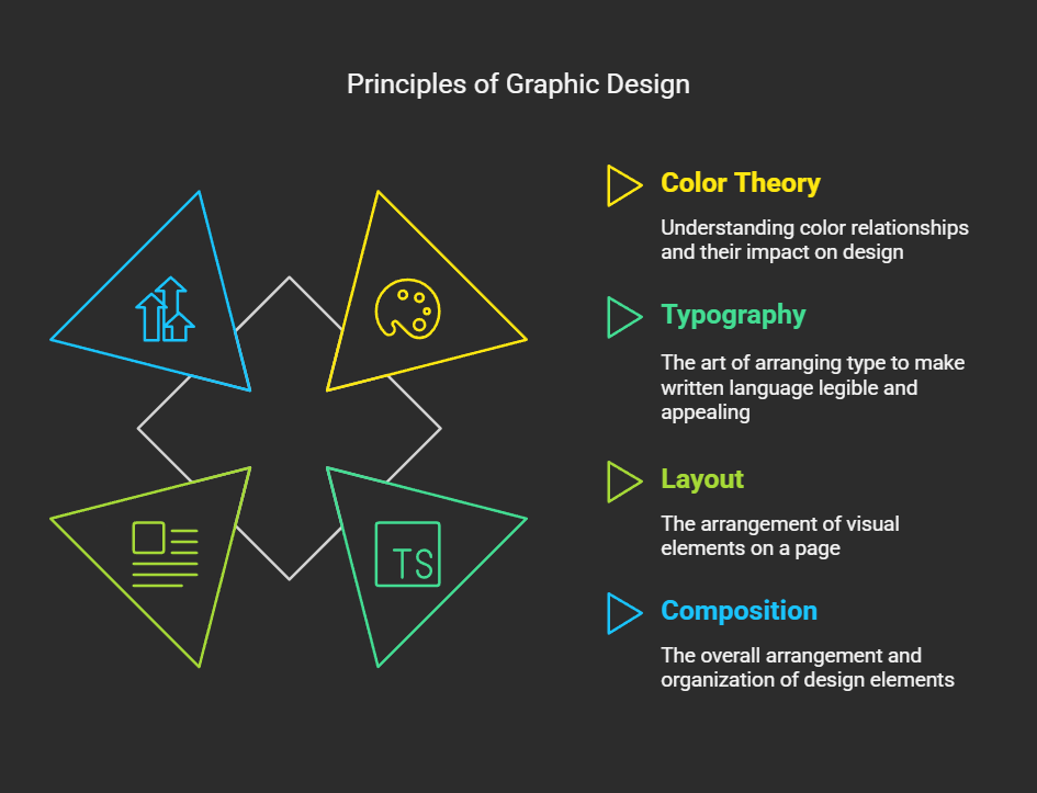 Infographic showing Windows and Linux logos side by side, with icons for file explorer, settings, and taskbar with neon cyan and green accents on a dark background
